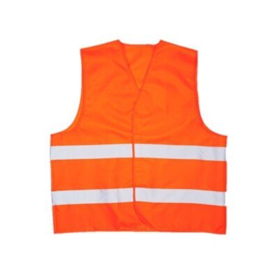 CHALECO BANDAS REFLECTANTES ROJO XL
