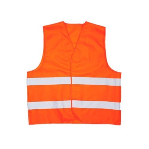CHALECO BANDAS REFLECTANTES ROJO XL