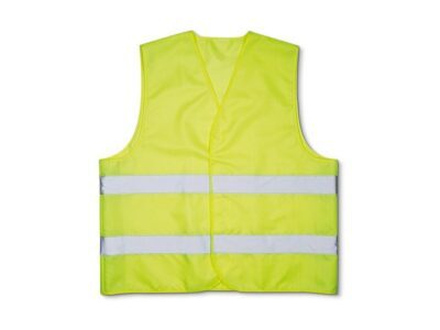 CHALECO BANDAS REFLECTANTES AMARILLO XL