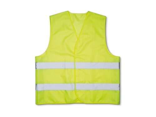 CHALECO BANDAS REFLECTANTES AMARILLO XL
