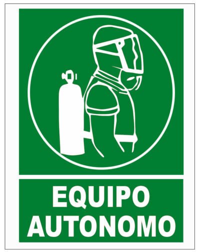 CARTEL Nº 1046 - EQUIPO AUTONOMO 29,7X21 CM