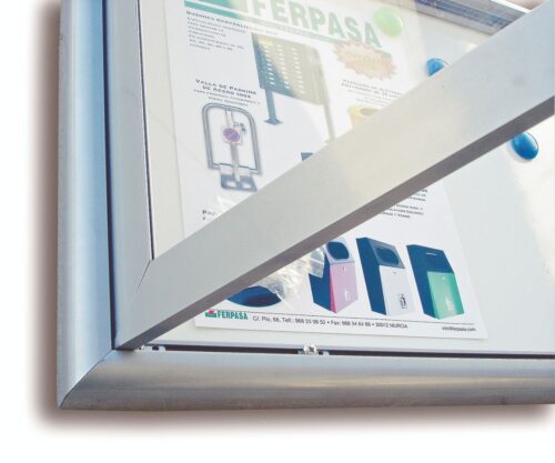 TABLÓN DE ANUNCIOS ALUMINIO - Imagen 2