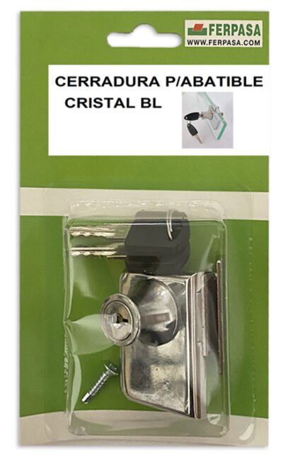 CERRADURA VITRINA PUERTAS ABATIBLES