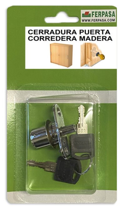 CERRADURA PUERTA CORREDERA MADERA