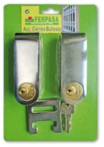 JUEGO 2 CANDADOS PARA CIERRE EXTENSIBLE (Opcionalmente varios juegos con  llaves iguales)