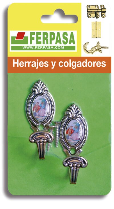 ALZAPAÑOS ESPEJO LUJO BL.2