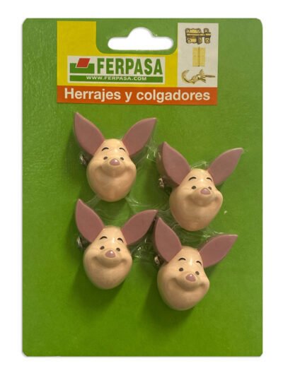 TIRADOR INFANTIL DISNEY PIGLET BL.4