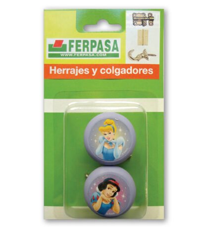 TIRADOR INFANTIL DISNEY SURTIDO PRINCESAS BL.2