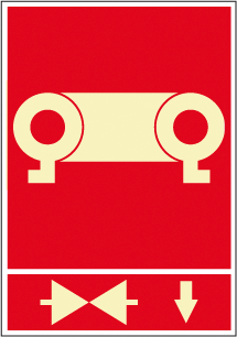 CARTEL Nº 2030 - PUNTO COLUMNA SECA 29,7X21 CM