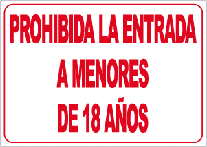 CARTEL Nº 3053 - PROH. COMER EN ESTA ZONA 29,7X21