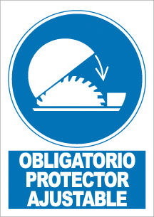 CARTEL Nº 4020 - OBLG. PROTECTOR AJUSTABLE 29,7X2