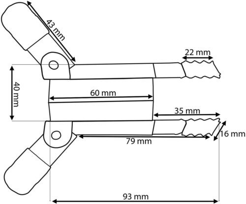 PINZAS PARA PERSIANA BL.2 - Imagen 3