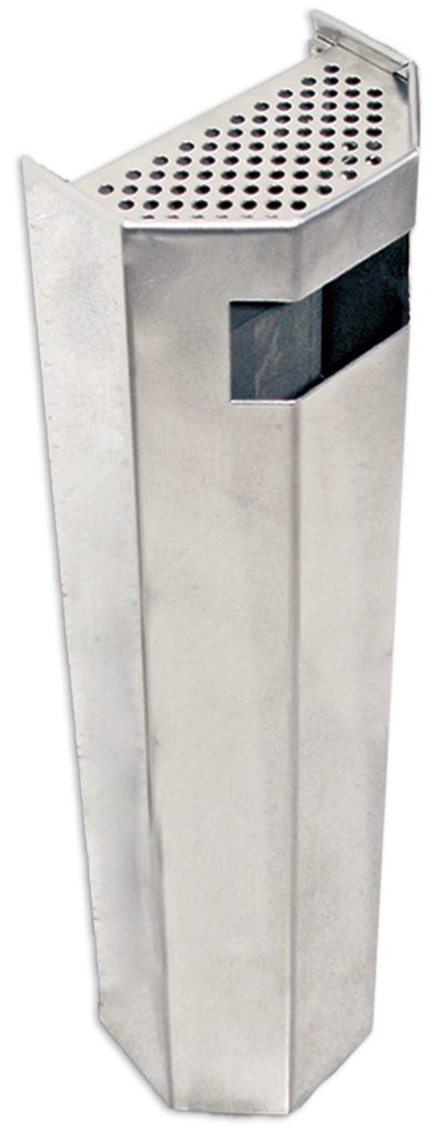 CENICERO PARED ACERO INOX. REFORZADO (48X12X8)