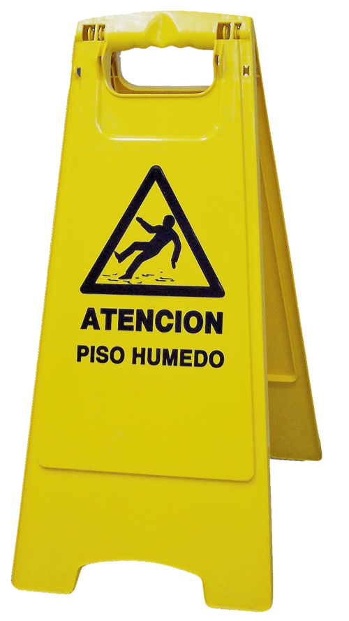 SEÑAL SUELO RESBALADIZO 60 CM