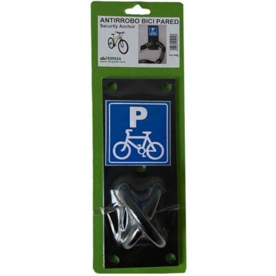 SOPORTE ANTIRROBO GARAJE BICI PARED