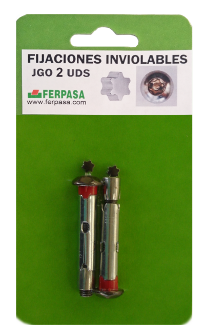 JGO. FIJACIONES ANCLAJE SUELO (2 UND)