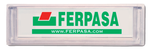 TARJETERO PLÁSTICO MOD BAHÍA 92X33 MM