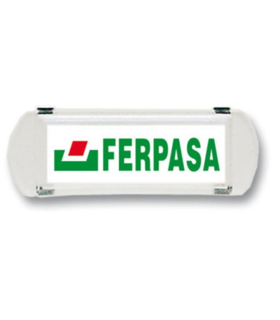 TARJETERO PLÁSTICO 85X33 MM