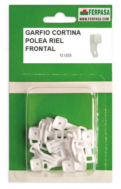 GARFIOS CORTINA POLEA RIEL