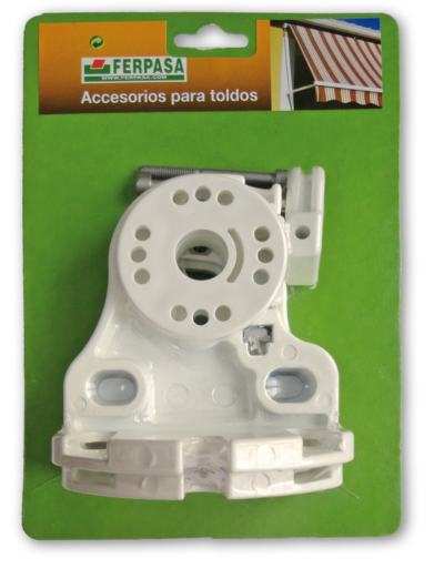 JGO.2 SOPORTES EJE TOLDO INDIVIDUAL BL.