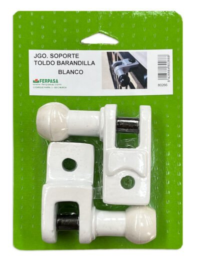 JGO SOPORTE BARANDILLA  BLANCO BLISTER