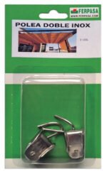 POLEA DOBLE INOX BL.2