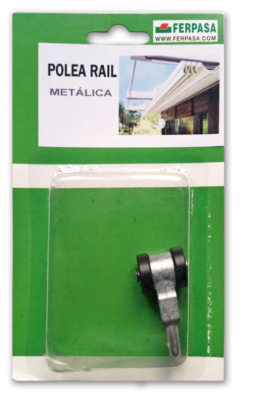 POLEA RAÍL METÁLICA BL