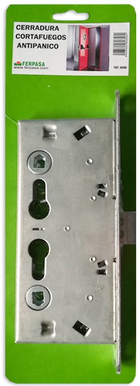 CERRADURA PUERTA CORTAFUEGOS ANTIPÁNICO REVERS.
