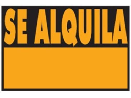 CARTEL Nº 8051 - `SE ALQUILA` 50X35
