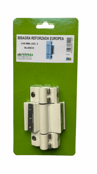 BISAGRA REFORZADA EUROPEA (100MM) JGO 2