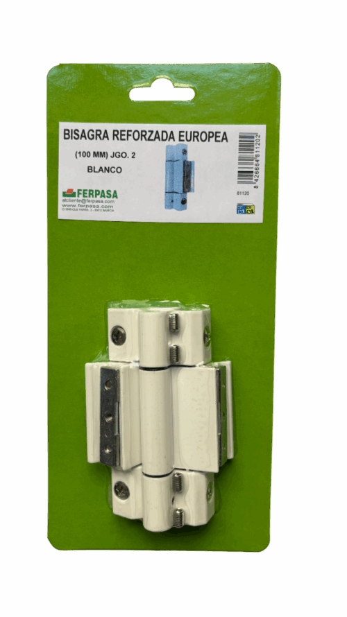 BISAGRA REFORZADA EUROPEA (100MM) JGO 2