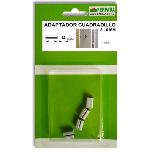 ADAPTADOR CUADRADILLO 8-6 MM BL.4