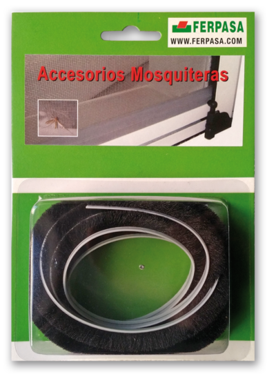 BURLETE LATERAL MOSQUITERA ENROLLABLE (1.5MT) BL
