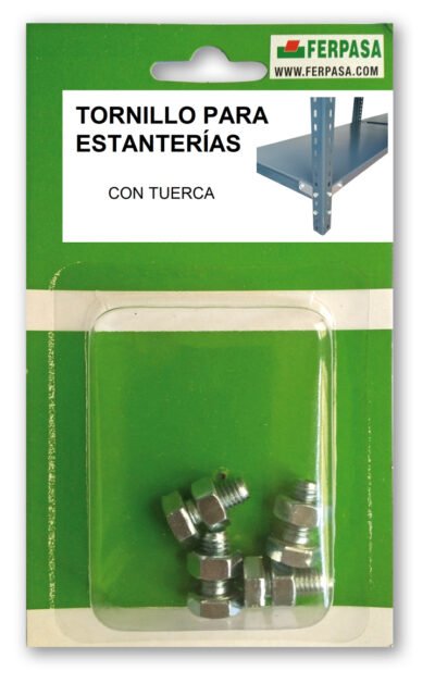 TORNILLO PARA ESTANTERIAS BL.4