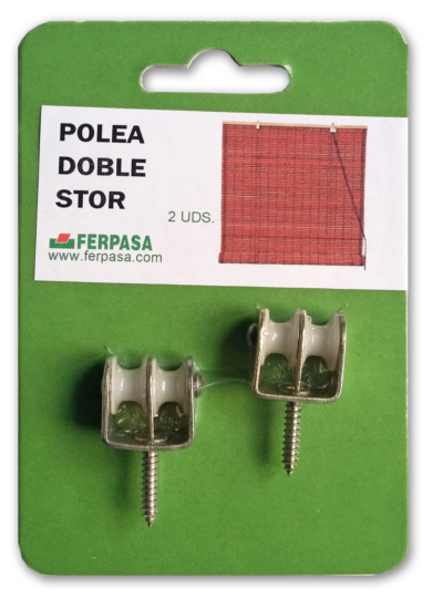 POLEA DOBLE STOR JGO.2 BL