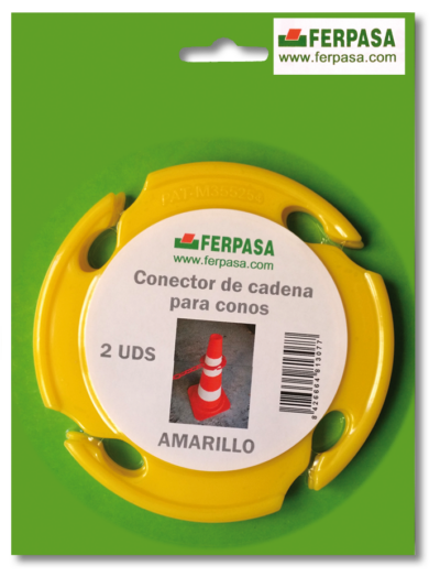 ANILLO CONECTOR PARA CONOS AMARILLO BL.2uu