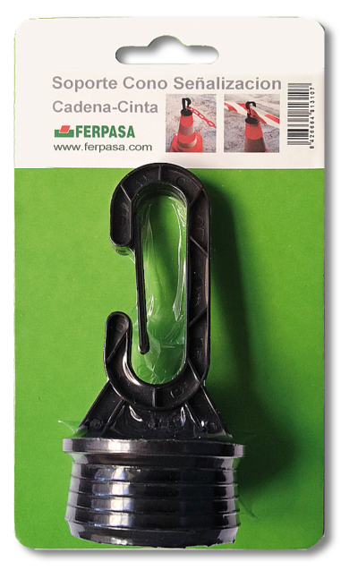 SOPORTE CONO P/CINTA Y CADENA BL.1