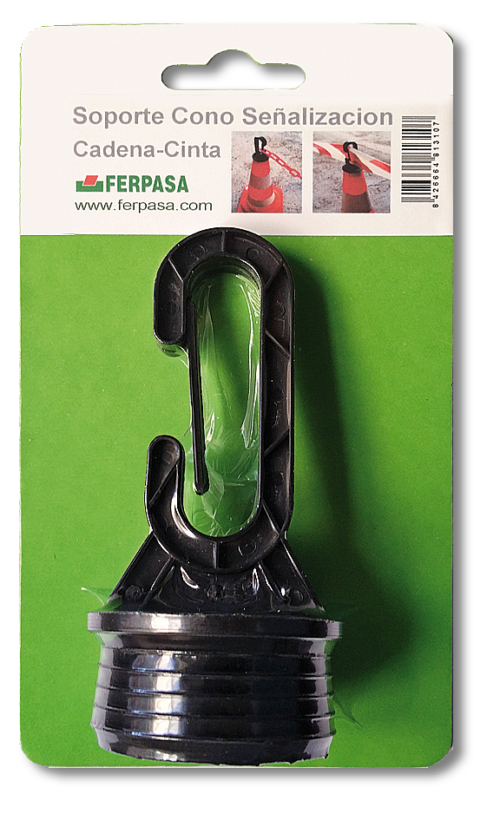 SOPORTE CONO P/CINTA Y CADENA BL.1