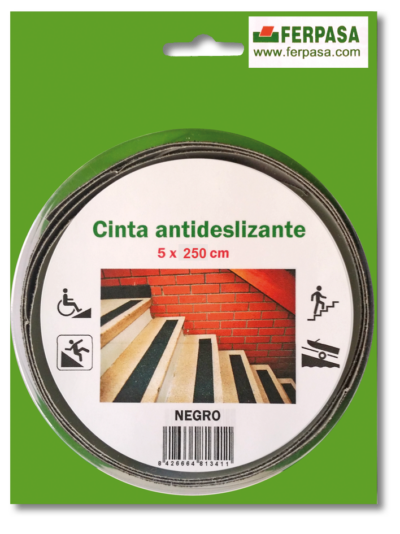 CINTA ANTIDESLIZANTE ADH NEGRA 50mm BL.2,5m