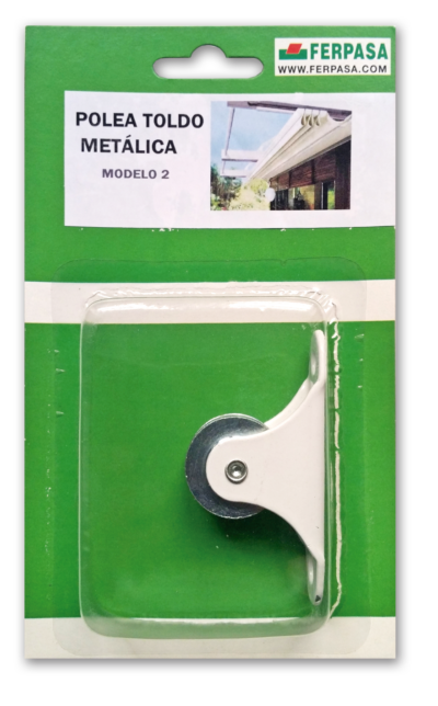 POLEA TOLDO MOD 2 METÁLICA BL