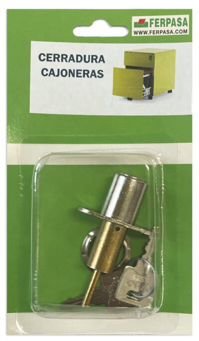 CERRADURA CAJONERAS Y ARCHIVADORES SOBREPONER 118MM