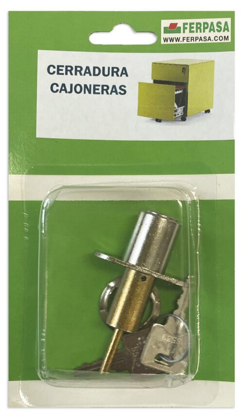 CERRADURA CAJONERAS Y ARCHIVADORES SOBREPONER 118MM