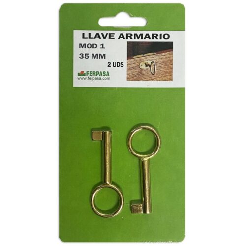 LLAVES ARMARIO Nº1 L35