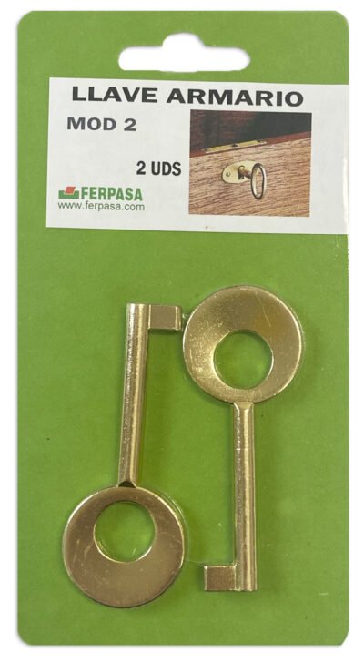 LLAVES ARMARIO Nº2 L-35 BL. 2