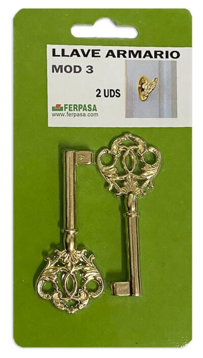 LLAVES ARMARIO Nº3 L-35 BL. 2
