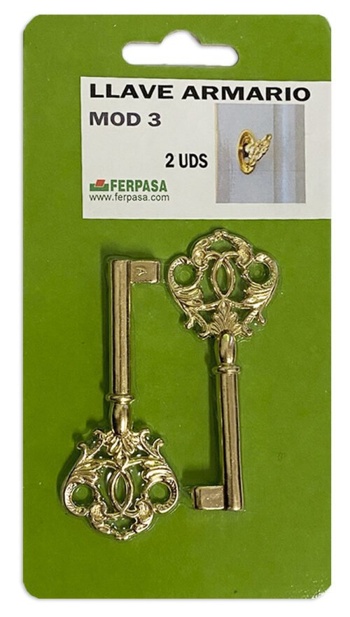 LLAVES ARMARIO Nº3 L-35 BL. 2