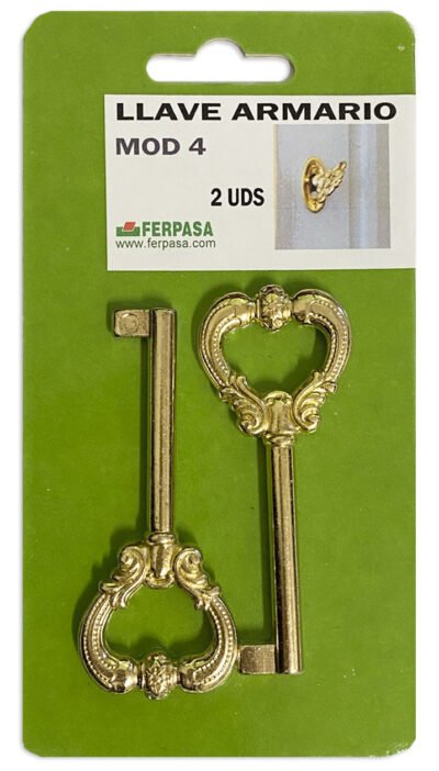 LLAVES ARMARIO Nº4 L-45 BL. 2
