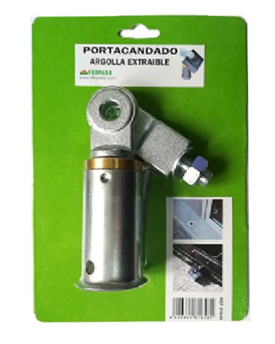 PORTACANDADO SUELO CON ARGOLLA EXTRAIBLE
