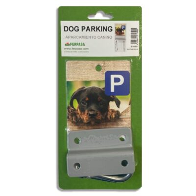 DOG PARKING ROTTWEILER CACHORRO BL