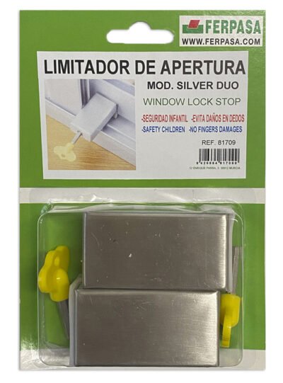LIMITADOR DE APERTURA MOD. SILVER DUO